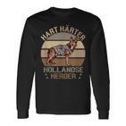 Dutch German Shepherd Hard Hardener Hollandse Herder Dog Langarmshirts