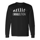 Ebouleution Evolution Boulspieler  Idea Langarmshirts