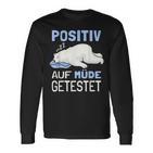 Eisbär Auf Positiv Müde Tested Sleep S Langarmshirts