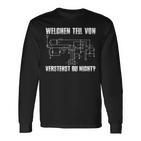 For Electronic Nerds For Technology Crafters Langarmshirts