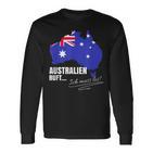 Emigration Australia Farewell Must Have Gadgets Emigrant Langarmshirts