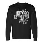 Famulus Traktor Famulus Rs14 Trekker Landwirt Baue Tractor Langarmshirts