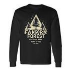 Fangorn Forest National Park Geschenke Spruch Langarmshirts