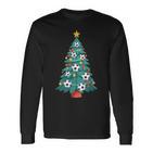 Football Christmas Tree Outfit For The Holidays Langarmshirts