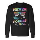 Never Forget 90S Retrointage Never Forget Langarmshirts