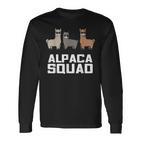 Alpaca For Alpaca Squad Lovers Langarmshirts