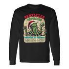 Cthulhu Christmas Tentacle Eldritch Holiday Langarmshirts