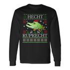 Fishing Christmas Fishing Pike Ruprecht Langarmshirts