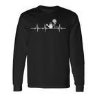 Heartbeat Gardening Garden Pulse Langarmshirts