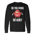 Known Du Wae Way Now Uganda Langarmshirts