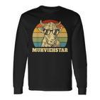 Muhviehstar Moviestar Cow Cow Cow Cattle Farmer Langarmshirts