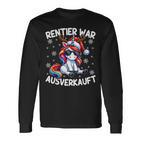 Reindeer War Sold Out Reindeer Christmas Langarmshirts