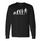 Table Tennis Evolution Table Tennis Player Langarmshirts