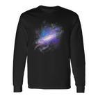 Galaxy Space Planets Universe Stars Moon Astronomer Langarmshirts