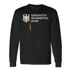 German Federal Institute For Incompetence Am Bau Pfusch Am Bau Langarmshirts