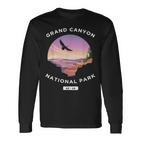 Grand Canyon Arizona Usa National Parks Travel Hiking Langarmshirts