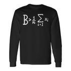 Be Greater Than Average Math Langarmshirts