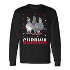 Gurrwa Dove Polska Kurwa For Proud Poland Langarmshirts