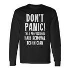 Hair Removal Technician Langarmshirts