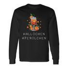 Hallöchen Aperölchen Cocktail Fancy Dress Spritz Costume Langarmshirts