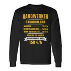 Handwerker Hourly Sale Langarmshirts