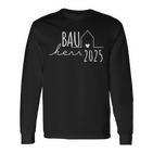 Hausbau Eigenheim Bauherren Bauherr 2025 Langarmshirts