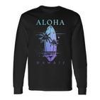 Hawaii Surf Hawaii Aloha Maui Konaintage Surfer Langarmshirts