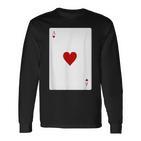 Heart Ace Costume Langarmshirts