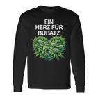 A Heart For Bubatz Bubatz Saying With Heart Bubatz Langarmshirts