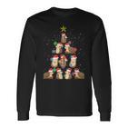 Hedgehog Christmas Animal Xmas Animal Love Pet Langarmshirts