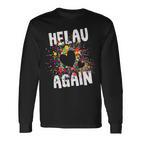 Helau Again Carnival Party Costume Confetti Langarmshirts