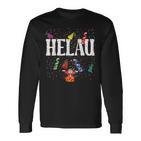 Helau Carnival Jecken Kölle Alaaf Fancy Dress Costume Cologne Langarmshirts