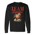 Hen Party Team Sangria Cocktail For Bartender Langarmshirts