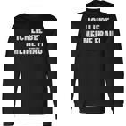 Herren Ich Liebe Meine Frau Ehemann Sarkasmusalentinstag Spruch Langarmshirts