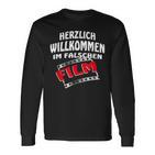 Herzlich Willkommen Im False Film S Langarmshirts