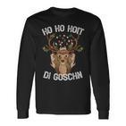 Ho Ho Hoit Di Goschn Weihnachten Ugly Christmas Langarmshirts