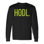 Hodl Langarmshirts