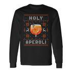 Holy Aperoli X Merry Spritzmas Spritz & Christmas Langarmshirts