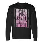 Hygiene-Experte Langarmshirts