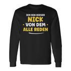 Ich Bin Dieser Nick Ich Bin Dieser Langarmshirts