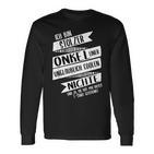 Ich Bin Stolzer Onkel Einer Coole Niche Langarmshirts