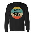 Jimmy First Name Langarmshirts