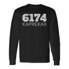 Kaprekar-Constante 6174 Maths Number Teory S Langarmshirts