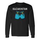 Kasachstan Kasachstan Boxer Boxen Geschenke Langarmshirts