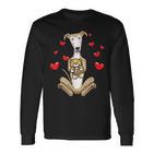 Kawaii Galgo Español Dog Cuddly Toy Spanish Greyhound Langarmshirts