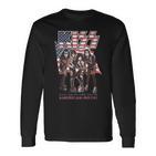 Kiss Kick Em In The Th Langarmshirts