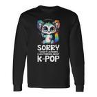 Kpop Items Bias Lemur Korean Pop Tie Dye Fan Merchandise Langarmshirts