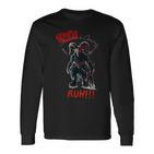 Krampus Is Coming Lauf Wenn Du Kannst Langarmshirts