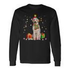 Labrador Retriever Dog Tree Christmas Jumper Xmas Dogs Langarmshirts