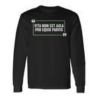 Latin Latin Saying Langarmshirts